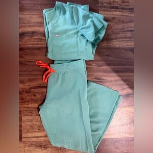 Figs Scrubs Set Jade